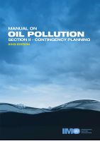 MANUAL ON OIL POLLUTION SECTION II - CONTINGENCY P